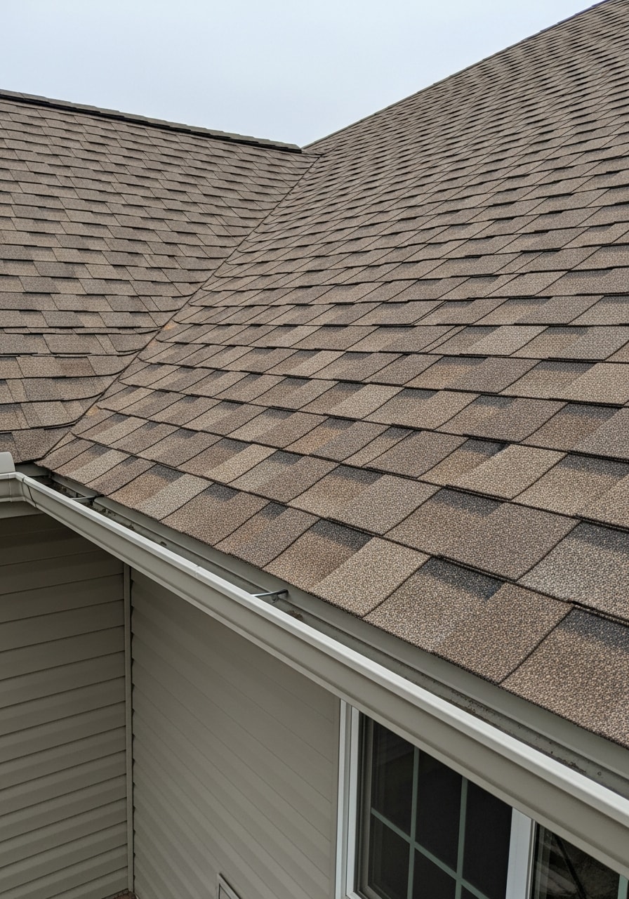 Detail shot of skilled craftsmanship on a Coralville home, demonstrating the quality standards we maintain for properties in this area.